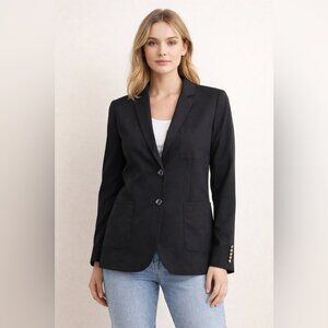 Aritzia Talula Black Tailored Blazer